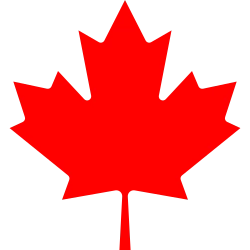 Canadian maple leaf